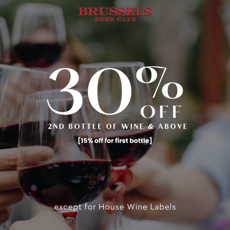 Brussel Beer Cafe Wine 30% Off